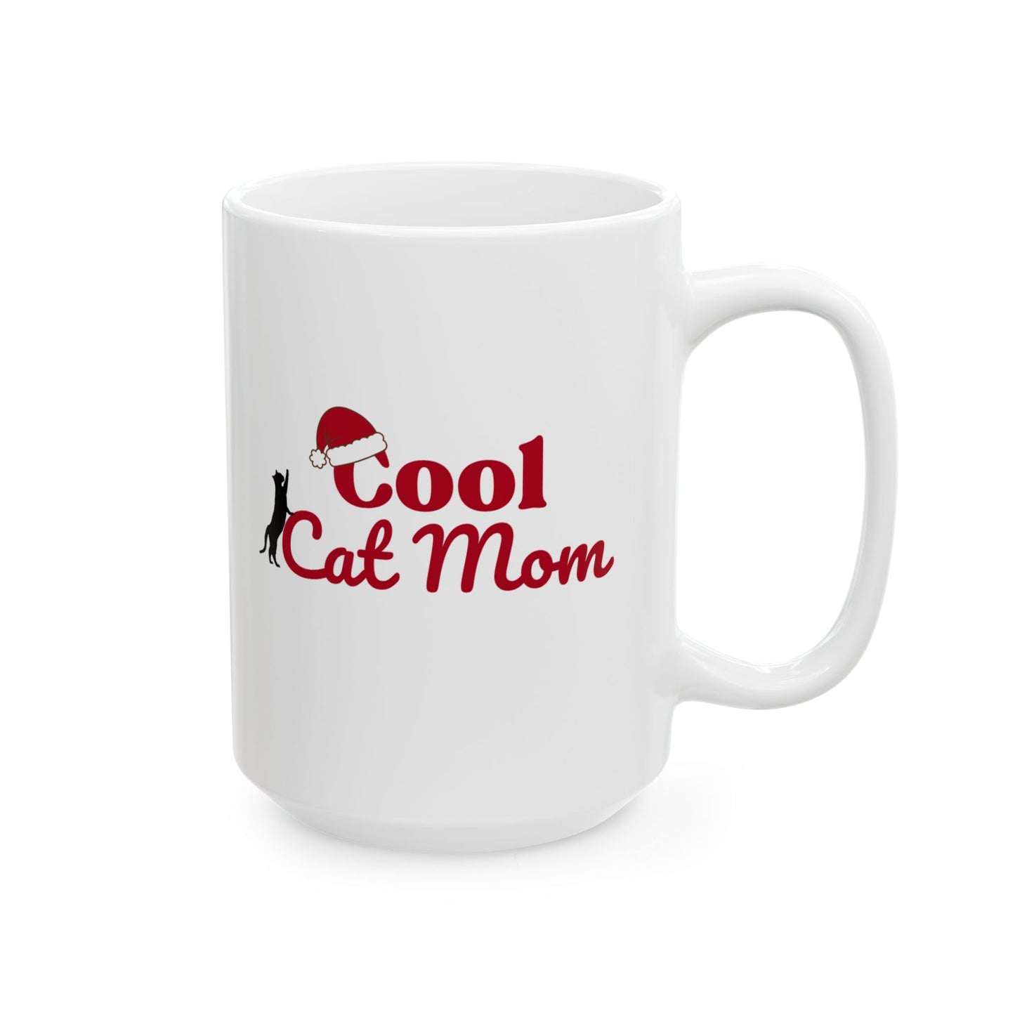 Holiday Cool Cat Mom Mug