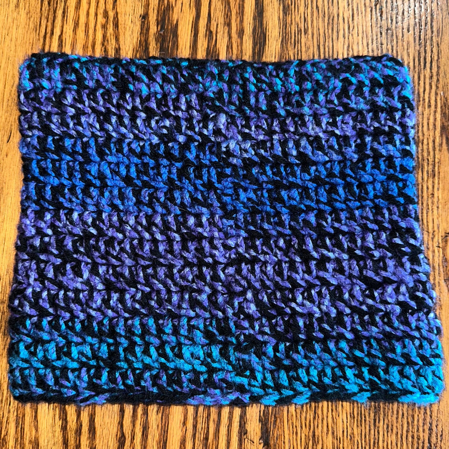 Black and Blue Meowy Hat