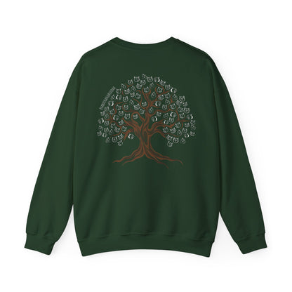 Tree of Buddha Crewneck Sweatshirt