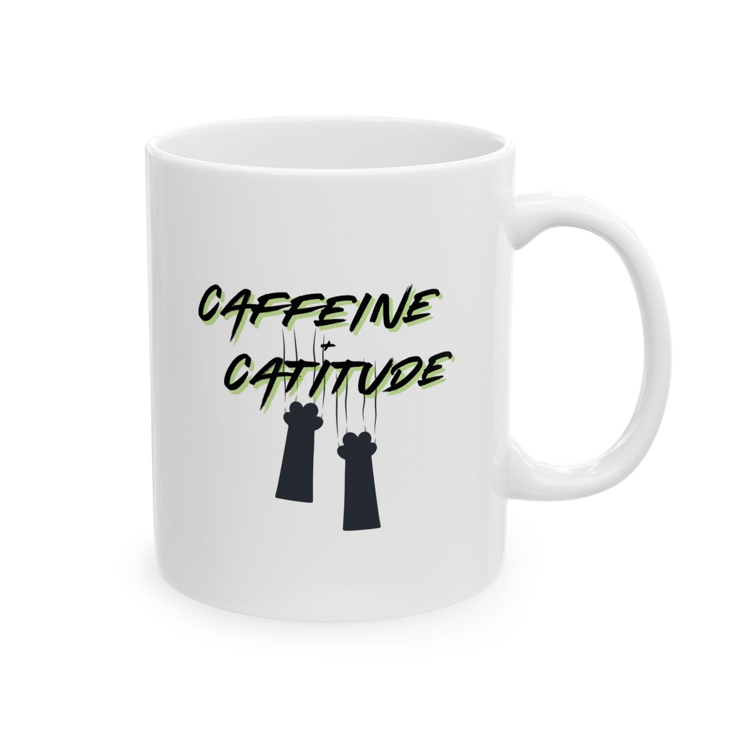 Caffeine and Catitude Mug