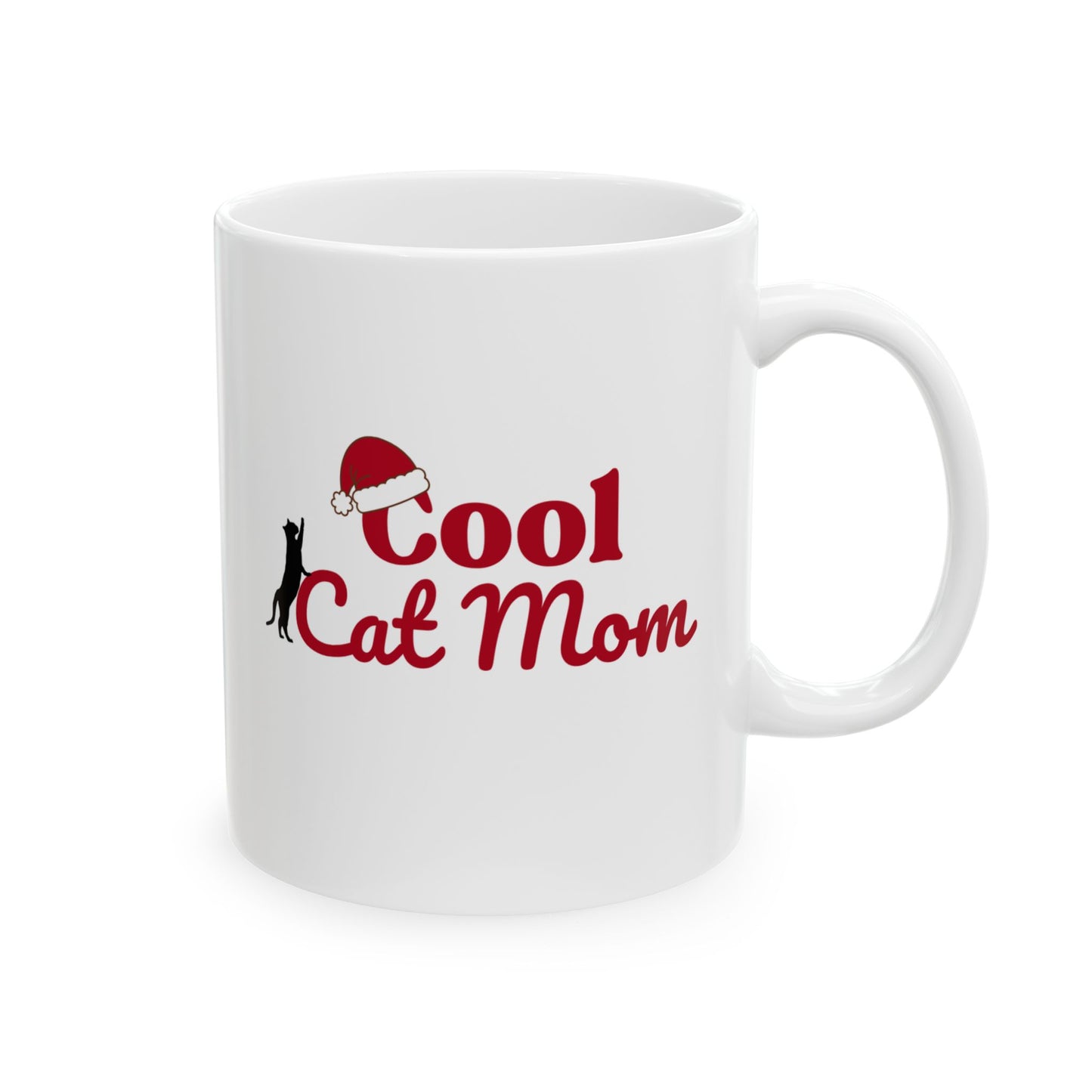 Holiday Cool Cat Mom Mug