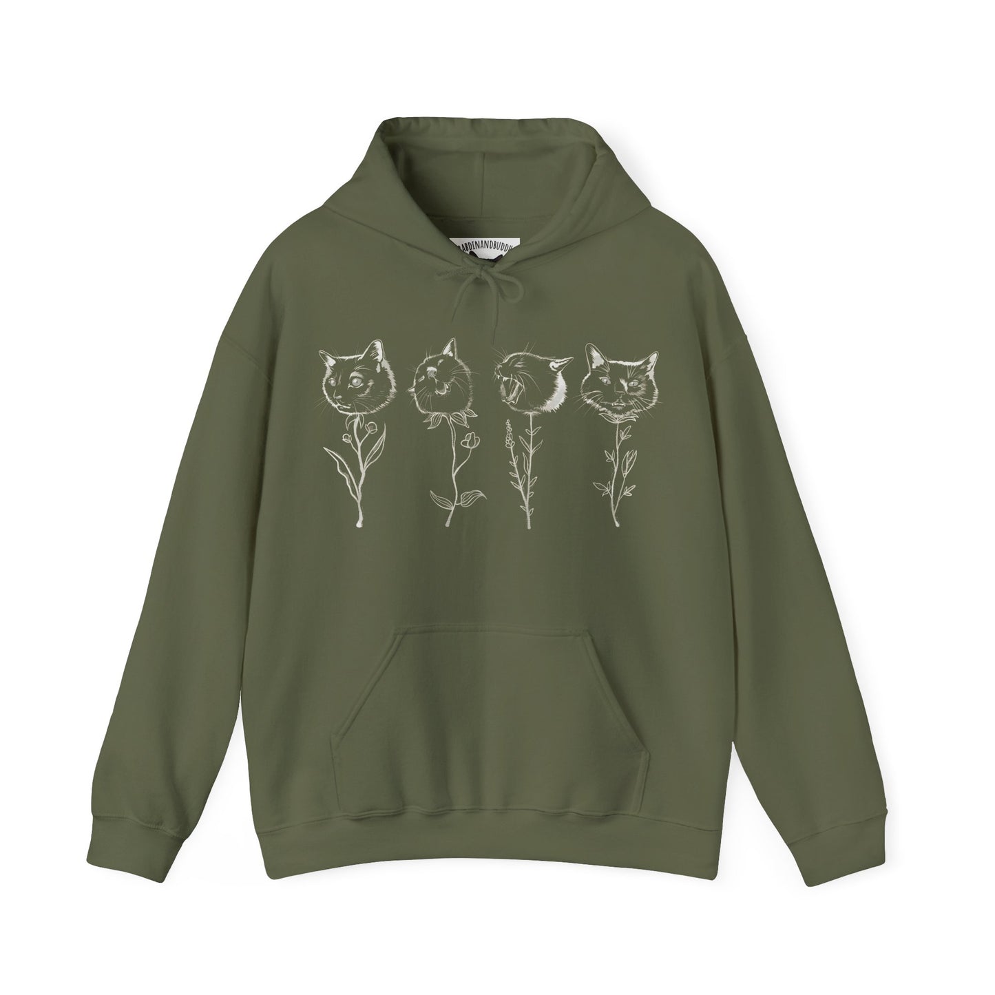 Buddha Flower Hoodie