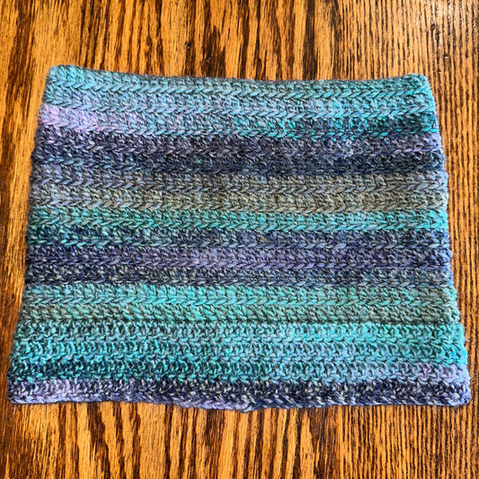 Blue Purple Multicolor Meowy Hat