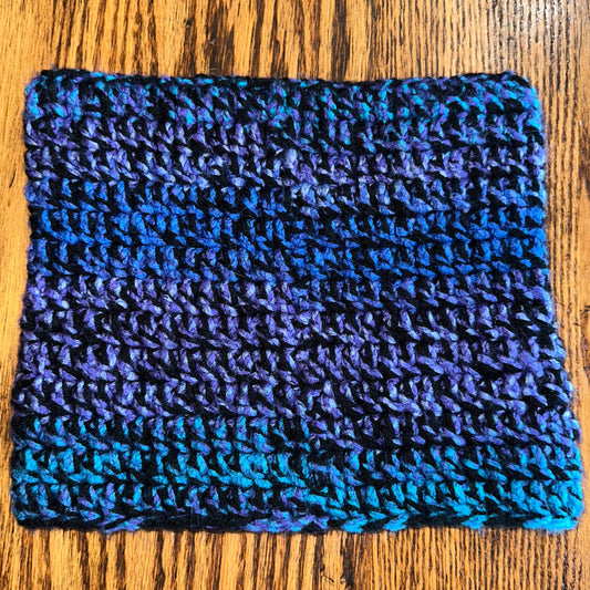 Black and Blue Meowy Hat